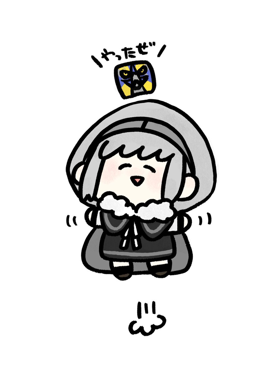 グレイちゃん過去絵まとめ(私はお話するプリティ魔道具と人間のコンビが大好きだからアッドを頭にのせます) 