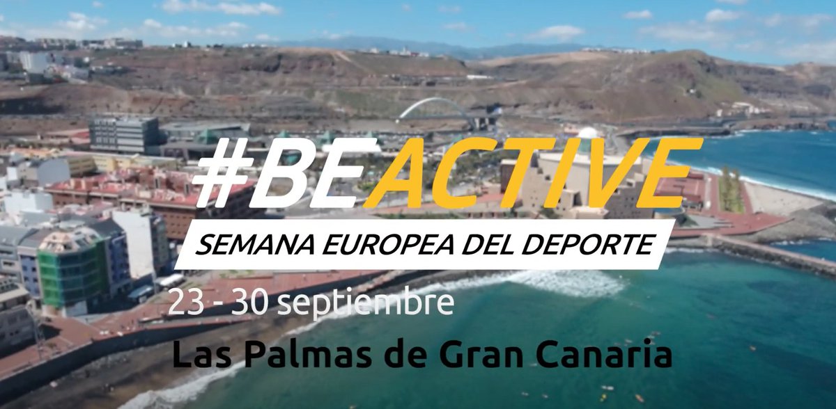 #Beactivenight | El pasado mes de septiembre, con motivo de la celebración de la Semana Europea del Deporte en la ciudad el #IMD del @AyuntamientoLPA junto con el (CSD) <a href="/deportegob/">CSD</a> organizaron más de una docena de actividades deportivas y físicas.