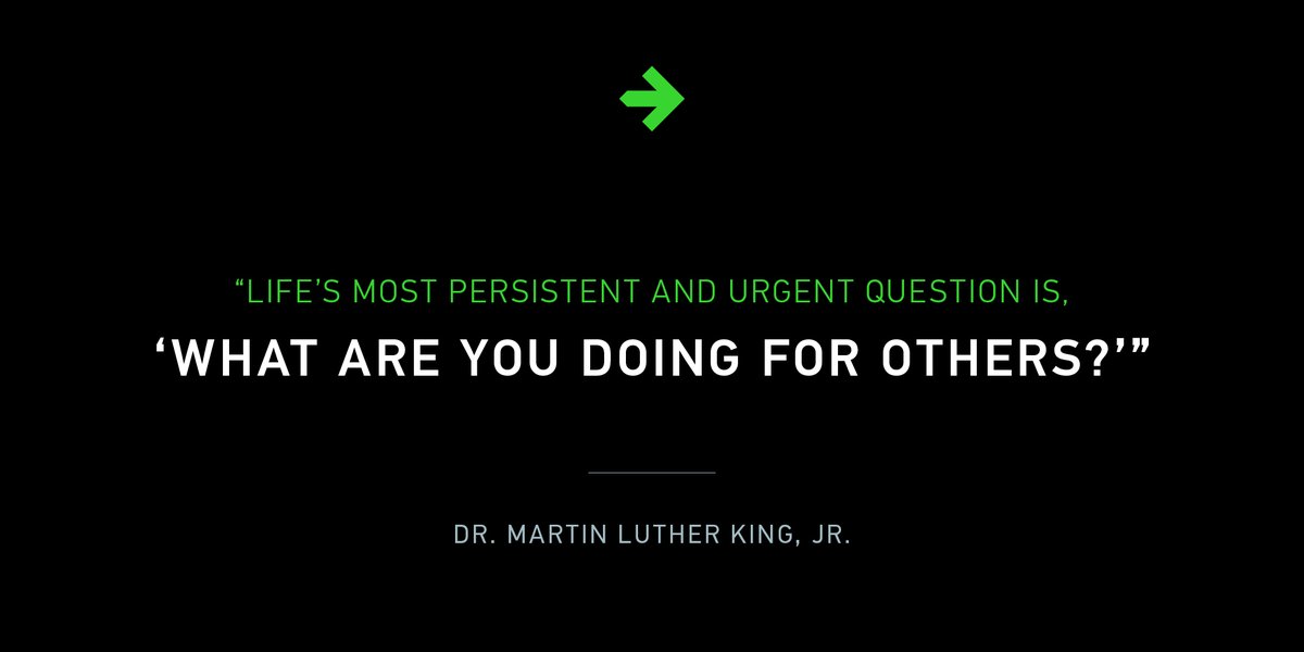 Today, the Pelotonia Team honors and remembers the legacy of Martin Luther King, Jr. and the values he stood for. #MLKDay