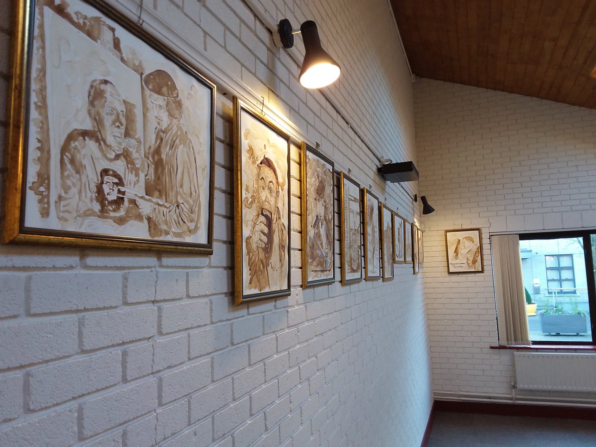 TippLib's tweet photo. Clonmel Library Exhibition Space
Ireland Painted with Vice by Mike Gale
18th Jan to 29th Jan
Through the medium of Guinness and coffee Mike creates wonderfully evocative depictions of iconic Irish themes and culture. 
https://t.co/I9NmUWBhPM
#clonmellibrary #mikegale #Guinness https://t.co/Y6cuoN5yyI