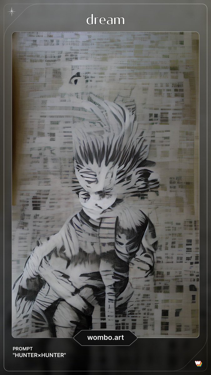 AIにHUNTER×HUNTERの続き描いてもらった🙃 