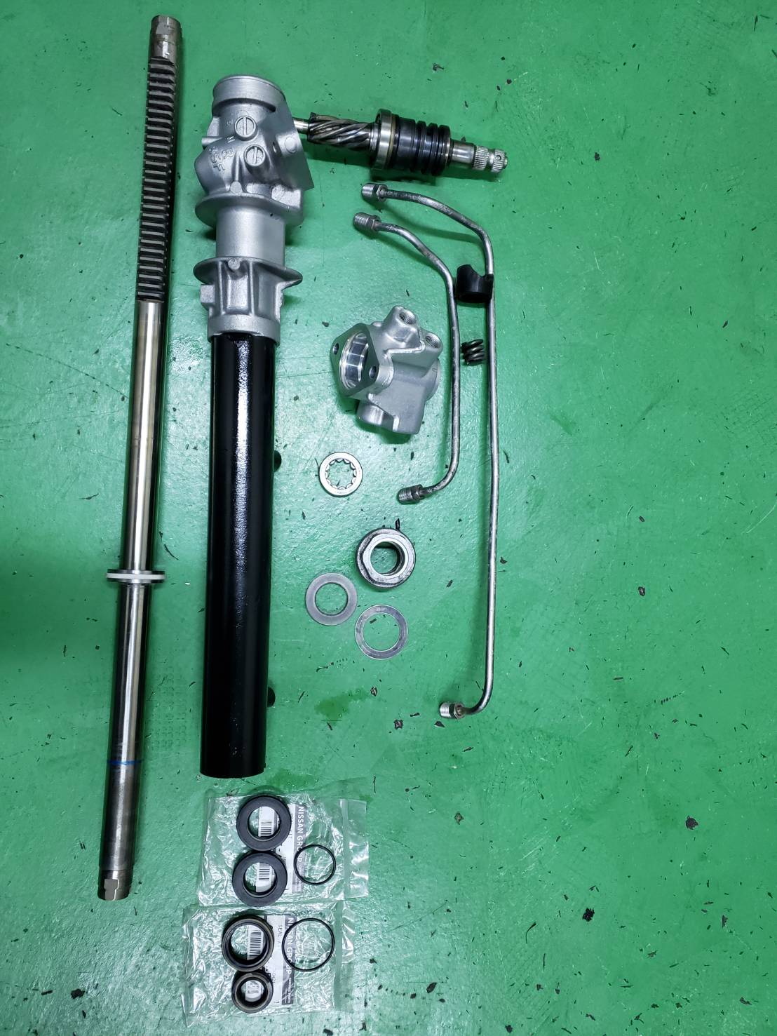 パワーステアリングラック シルビアS15純正 日産(純正) パワー