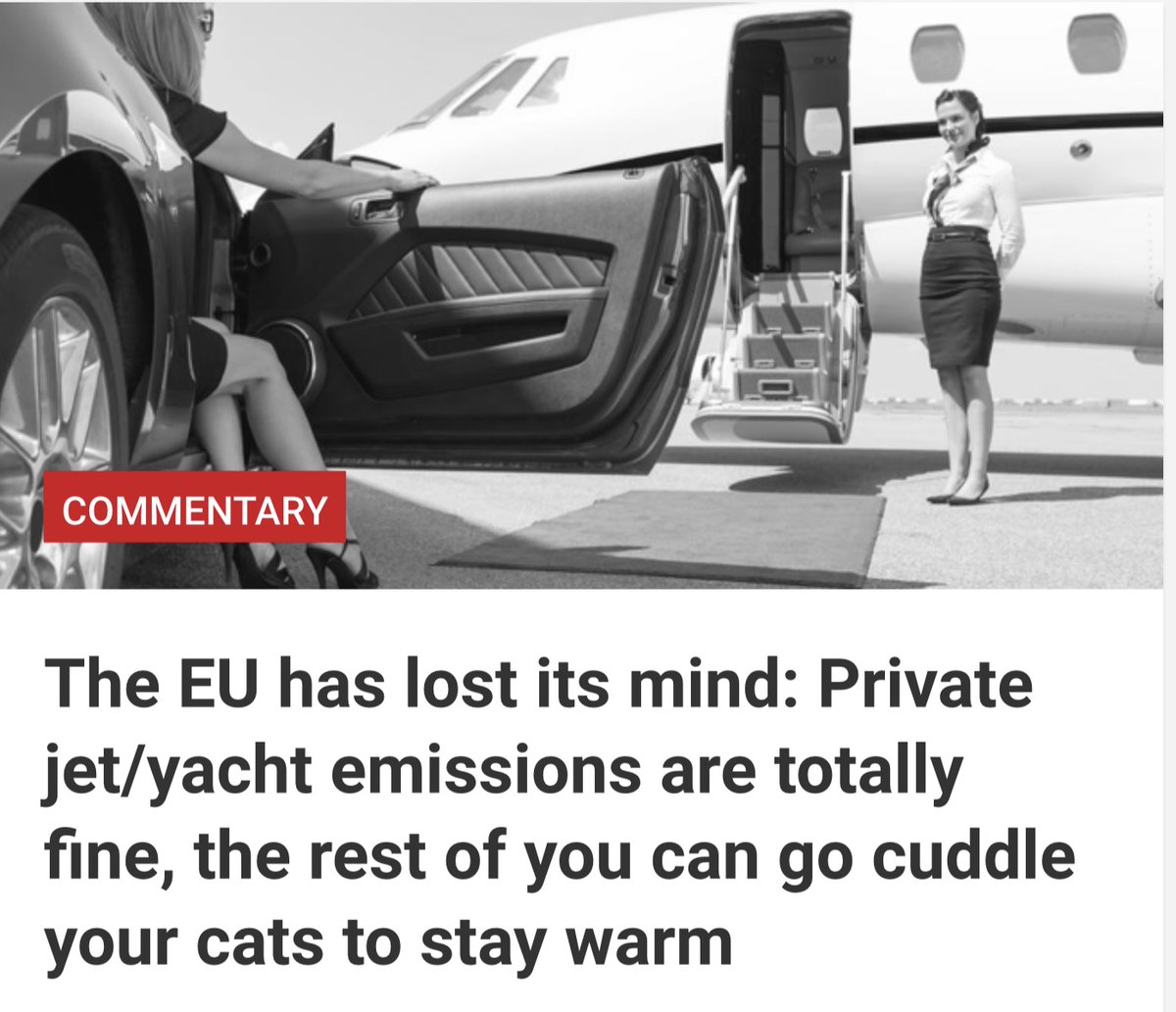 KeillerDon's tweet image. Yes. It really is one rule for the Globalist Elite.
Luxury yachts, private jets exempt from carbon tax.
zerohedge.com/markets/yachts…