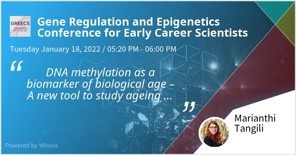M_Tangili's tweet photo. I am speaking at the Gene Regulation and Epigenetics Conference for Early Career Scientists tomorrow. Check out my talk if you're attending the event! @greecs2022 #greecs2022 #generegulation #epigenetics https://t.co/r6pPZqL4Cu