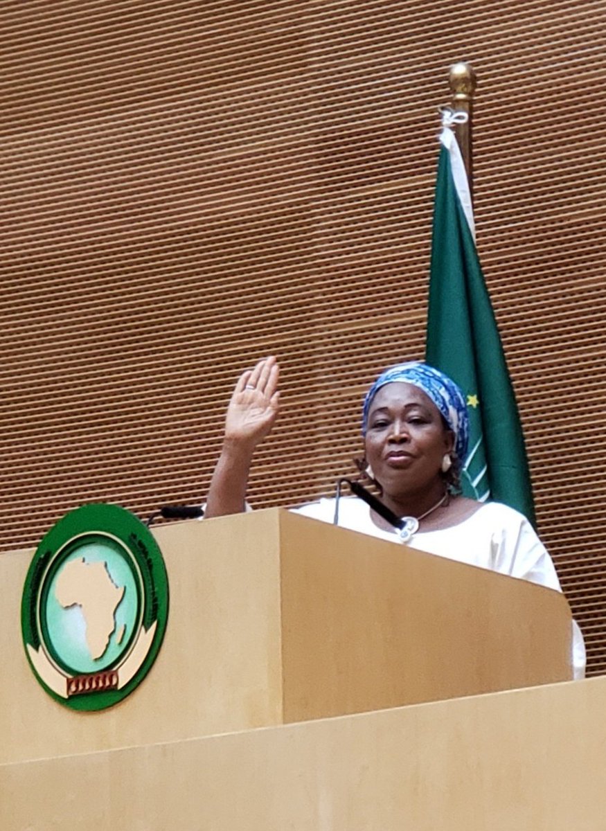 Amb Minata SAMATE CESSOUMA tweet media