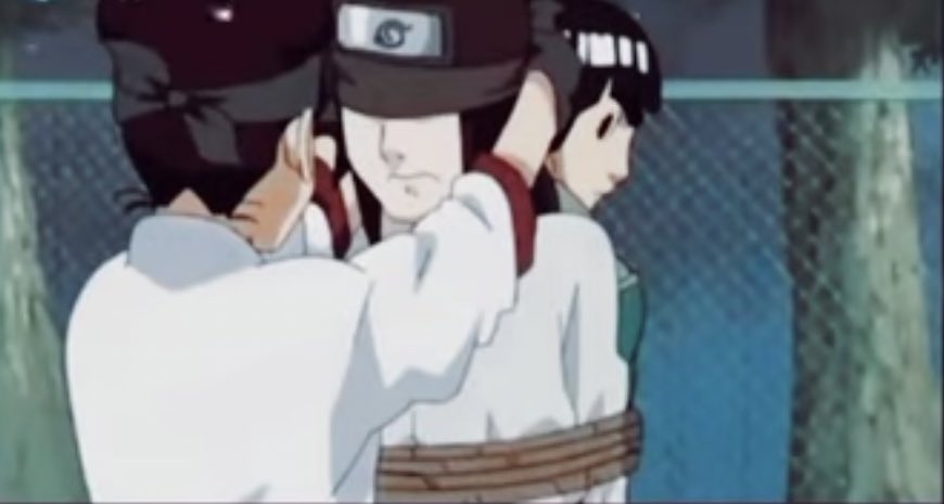 yungxrker's tweet photo. cuando te sientas tonto recuerda que Ten Ten le vendo los ojos a un piche Hyuga que tiene el Byakugan 🤡😂 https://t.co/ets44pqIlJ