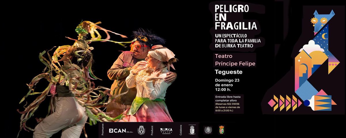 ¡¡Volvemos a los teatros en 2022!! El próximo DOMINGO 23/ene te esperamos EN FAMILIA.