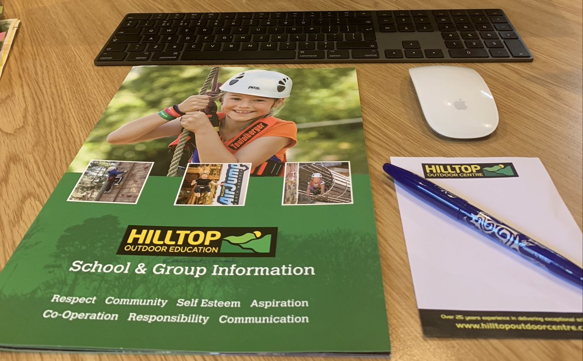 Job Vacancy - Administration Assistant - Part time. 
For further information on this role and to apply please visit: hilltopoutdoorcentre.co.uk/join-the-team