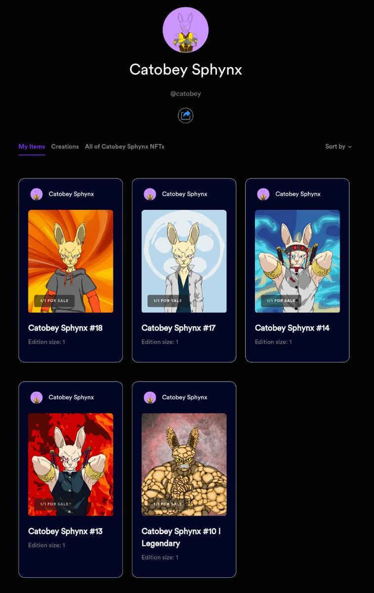 catobeysphynx's tweet photo. Catobey collection is available

Cek this out https://t.co/PcHwCmBnNc

#ProtonMint #XRP #NFTCommunity #NFTCommmunity #NFTs #nftcollector #nftcollectors #NFTdrop #NFTartist https://t.co/dTxkmP5NvK