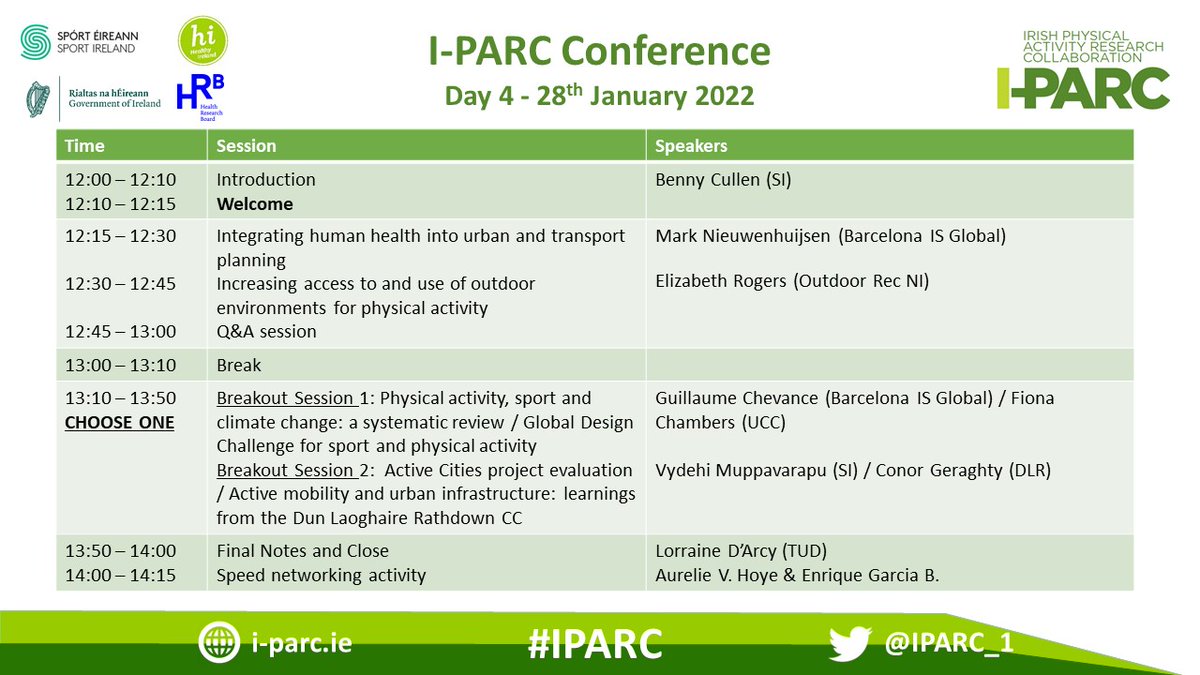 IPARC_1's tweet photo. 🚨 Not long to go until @IPARC_1 Conference 2022

Registration Open &amp; FREE

👉 Check out the conference programme: 
https://t.co/CSFLtD2QvN 

👉 Register by clicking here:
https://t.co/zR2Izd7s8N

#IPARC #IPARC2022 https://t.co/jDkJffxgl7