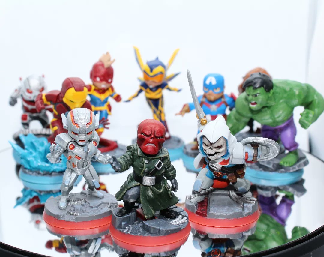 Jkc_studios's tweet photo. Core box Heroes - Marvel United 

#marvelunited #marvelunitedboardgame
#marvel #miniatures #miniaturepainting #cmongames #avengers #paintingmarvelunited #bigchildcreatives #boardgames #heroes #ironman #wasp #antman🐜 #hulk #captainamerica #blackwidow #captainmarvel https://t.co/GaPvXEzqeI