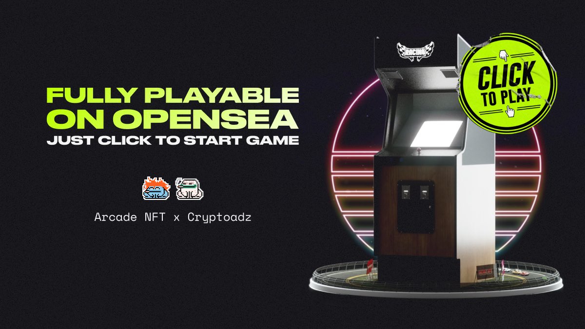 🚨 #NFTGiveaway 🚨

🏀⚽ @splootnft x <a href="/arcade_nfts/">This is not the official account, check bio</a> 🕹️☀️

🎁 - Playable Toadrunnerz #NFT and $500 worth of $ETH!!! -🎁

Rules:
1⃣ ❤️ &amp; RT
2⃣ Tag 3 friends 📲
3⃣ Follow @splootnft and <a href="/arcade_nfts/">This is not the official account, check bio</a> and join the Discords ✅

⏰ 72 hrs!

#NFTGiveaways #NFTCommunity