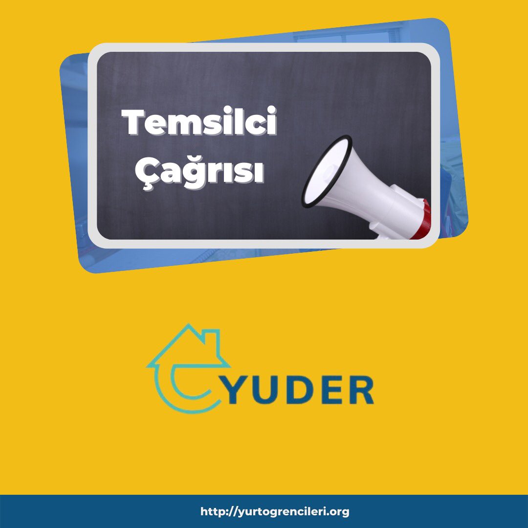 yuder_tr's tweet photo. Yurt Temsilcisi Olmak İster Misiniz?

-Kamu ve özel yurtlarda konaklayan bir öğrenciyseniz,
-Yurtlardaki şartlarınızı iyileştirmek için çalışmak istiyorsanız,
-Yurtlardaki sorunlarınıza dair izleme ve raporlama yapacak vaktiniz varsa,

Hemen başvurun!

👉🏻 https://t.co/mN5mSr3h9N https://t.co/8kSzh9328s