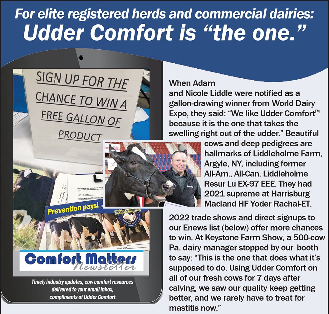 uddercomfort's tweet photo. It's "the one!" (For future chances to win and to stay in touch on industry updates and cow comfort resources, subscribe to our Enews at https://t.co/eGttpgbJa7 https://t.co/Leq65JqlAr