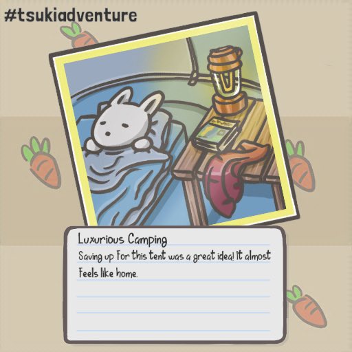 DollyGaGa's tweet photo. Luxurious Camping #tsukiadventure @HyperBeard https://t.co/z7aG6ypjdd https://t.co/u1Y3co3GcD
