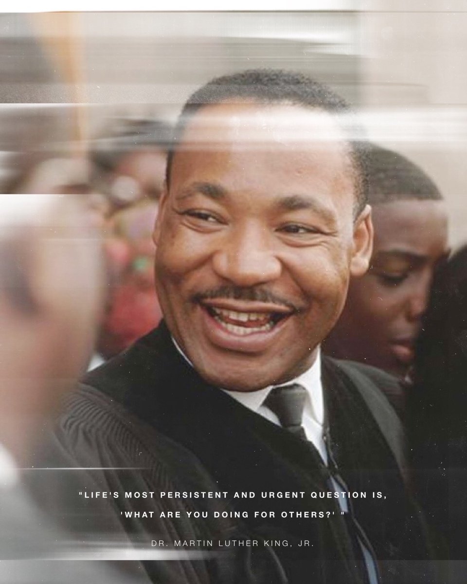 Today and every day, we honor the legacy, teaching, and leadership of Martin Luther King Jr.

May we continue to fight for the vision that Dr. King had for a better world. Each and every one of us can make a difference. Let’s continue to reach for justice, inclusion, and unity.