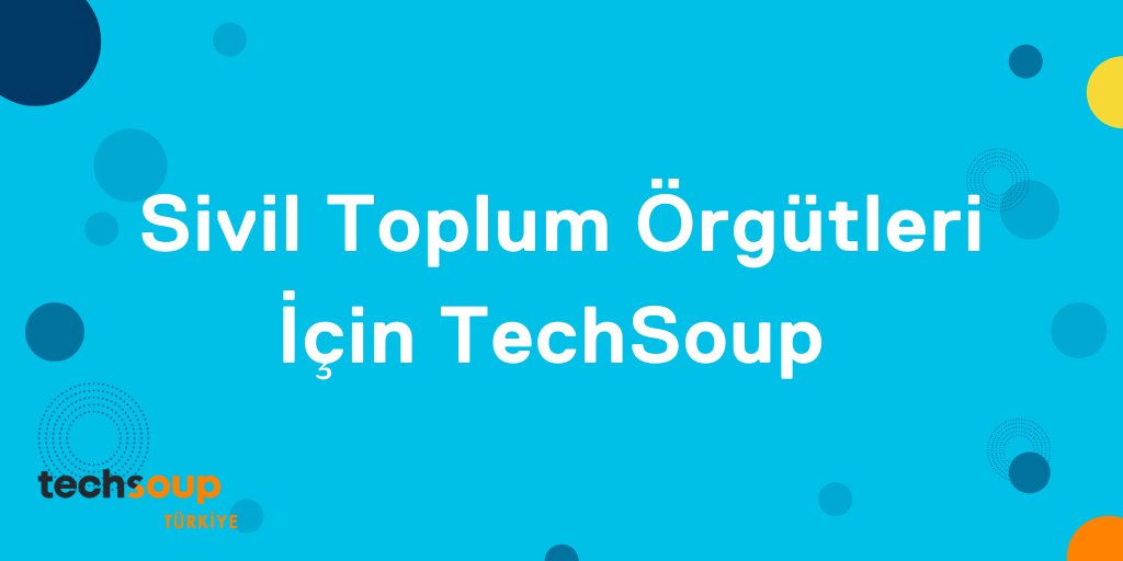 Sivil Toplum Örgütleri, TechSoup Türkiye'ye ücretsiz olarak kayıt olabilir ve teknolojik alt yapılarını geliştirmek için <a href="/TechSoup/">TechSoup</a>'un sağladığı avantajlardan faydalanabilirler.
Daha fazla bilgi ve kayıt olmak için; techsoupturkiye.org.tr adresini ziyaret edebilirsiniz.