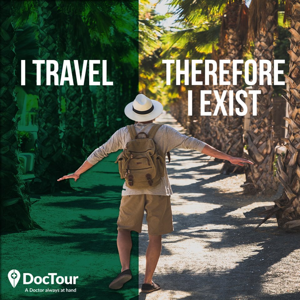 DocTourApp's tweet photo. I travel 🧳🌴 therefore, I exist ✈️
 
Go on an adventure with the peace of mind of knowing that, with DocTour, you have a Doctor always at hand.

.
.
.
.
.
#VisitMexico #Hotel #AirBnB #BnB #BedAndBreakfast #Hostel #Hostal #Hotel #tourism #travel #tourist https://t.co/H3zgG5uUIp