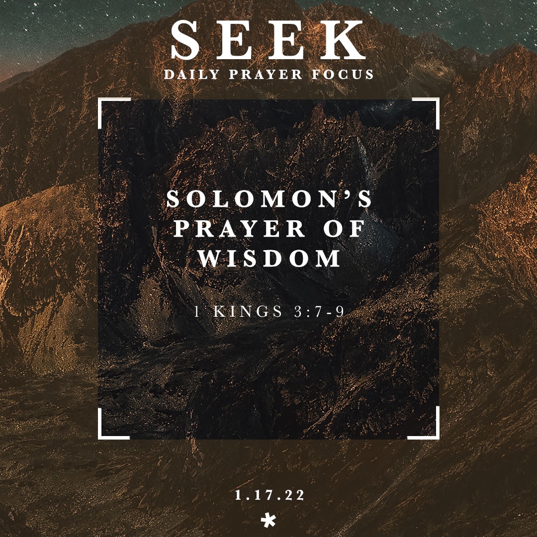 RadiantJxn's tweet photo. SEEK - DAY FIFTEEN PRAYER FOCUS⁠
Solomon's prayer and wisdom
⁠
1 Kings 3:7-9 https://t.co/K2e1lJOr7u