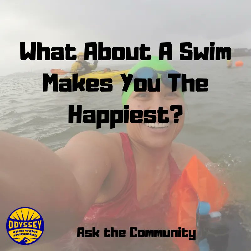 What about a swim makes you the happiest? Comment below! 

#AsktheCommunity #openwaterswimming