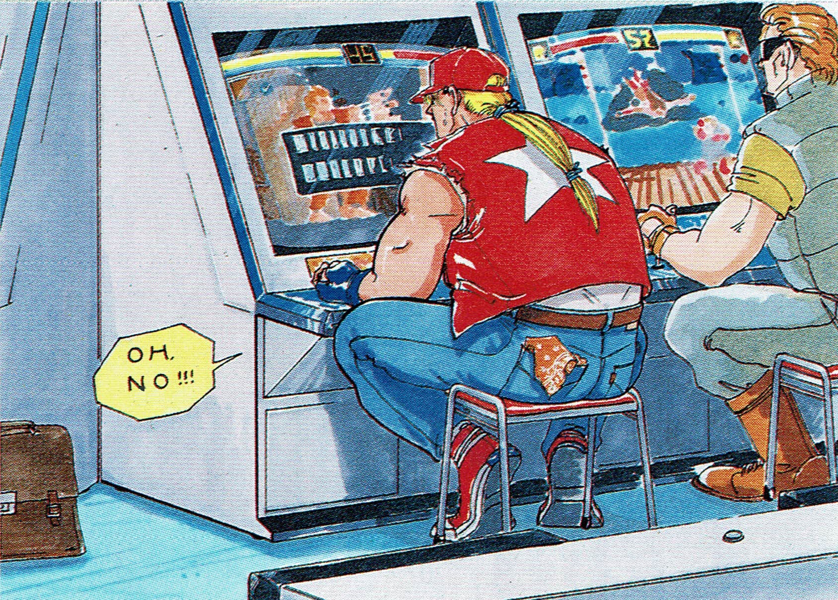 VideoGameArt&Tidbits on X: Fatal Fury - promotional character artwork. SNK  arcade (1991).  / X
