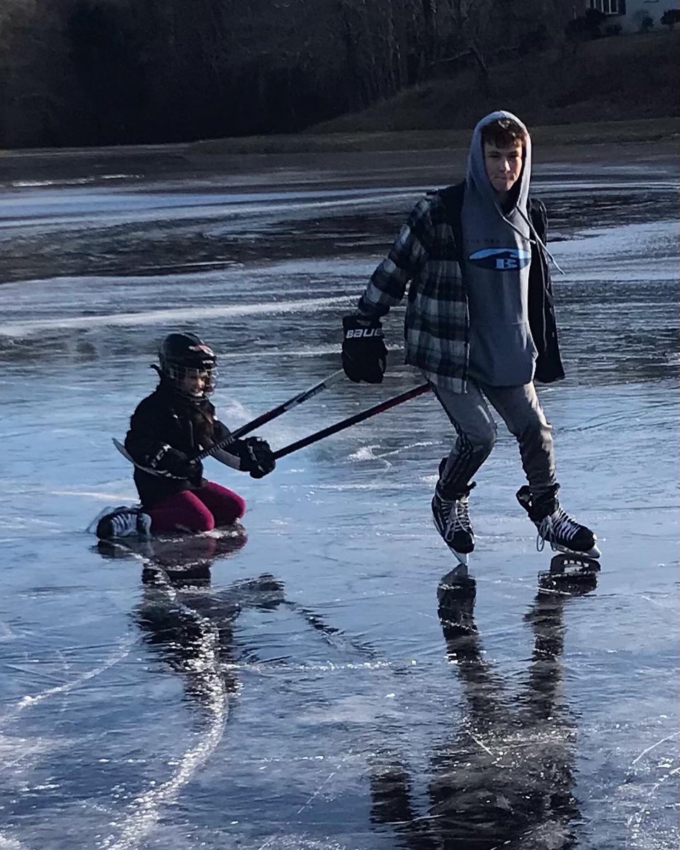 clawsoncape's tweet photo. Nothing like a day on a frozen cranberry bog on Cape Cod….@Buccigross https://t.co/LEjZ2xWZba