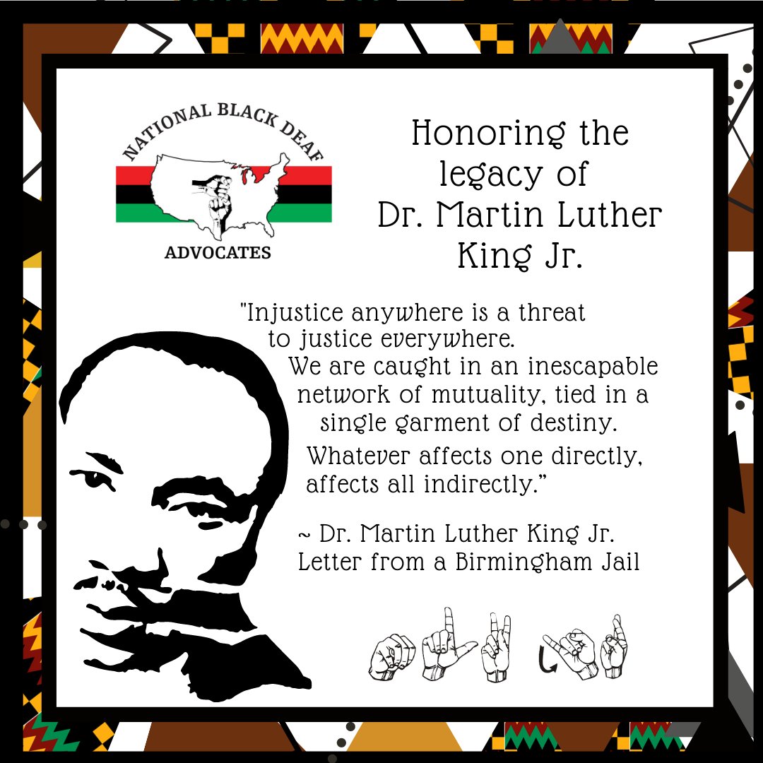 Calling for Unity for Dr. Martin Luther King Jr.'s Legacy, a letter from NBDA President. "Injustice anywhere is a threat to justice everywhere." -MLKJr - mailchi.mp/9a386e473d1f/t…