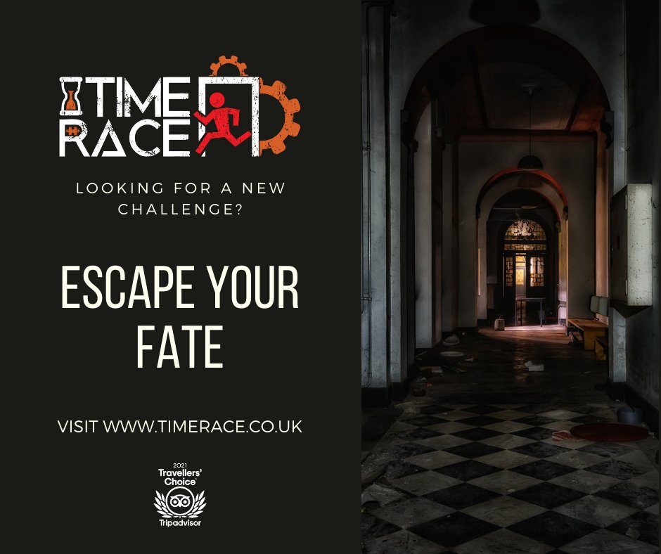 TimeRaceEscape's tweet photo. Make the most of your Monday off! 
Come down to Time Race and try one of our immersive escape room experiences to see if you've got what it takes to be a WINNER!
Call 0161 731 1060 to book today! https://t.co/kkFMDqMXpc 
#Bury #Bolton #Whitefield #Rochdale #Radcliffe #Ramsbottom https://t.co/OQTfb1cbcB