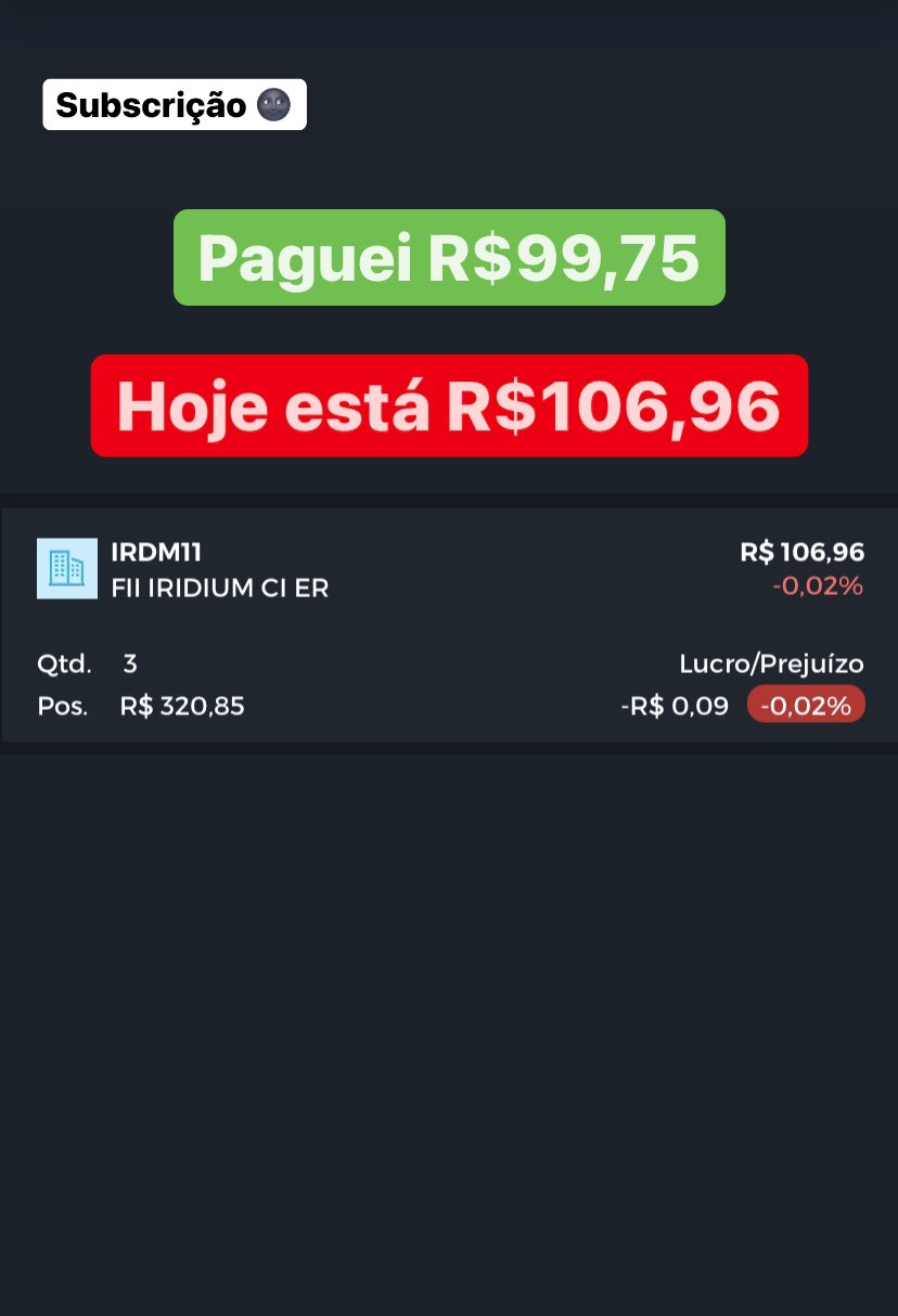 Proventos de Subscrição HGLG11 - Suporte Técnico e Sugestões