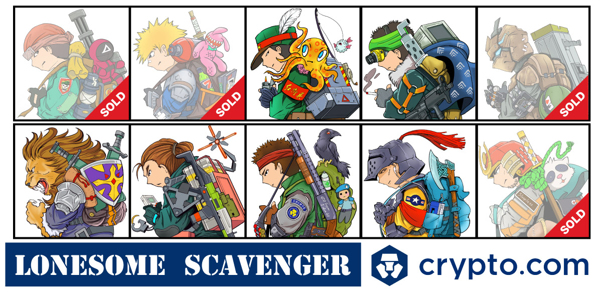 0shelter's tweet photo. ⚠️ !! Good NEWS !! ⚠️
ONLY 6 LEFT
LONESOME SCAVENGER available at https://t.co/xH0LlyMYTX
check it out ☺️
https://t.co/Q6iAZmSb6Y
#NFTCommmunity #NFTcollection
#nfts #nftcollector #NFTshills #cryptonft #Cryptocomo #cryptocomnft #Cryptoart https://t.co/N5lLFU99FI