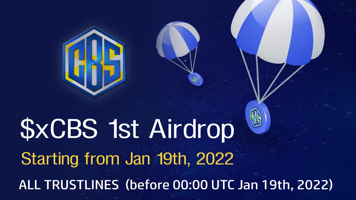xCBS | XRPL (@xcbs_xrpl) on Twitter photo 📢We will reach 10k followers soon
Thank you!🙏
💰GIVEAWAY TIME
MUST:
1⃣Like, RT, & FL <a href="/xCBS_XRPL/">xCBS | XRPL</a>
2⃣Tag friends
3⃣Set Trustline: xumm.community/?issuer=rNvhXt…
💰5 winners will share 500 $xCBS tokens
End after 12 hours!
#xCBS #XRP #XRPL #Xumm #XummCommunity #Airdrop #giveaway 📢We will reach 10k followers soon
Thank you!🙏
💰GIVEAWAY TIME
MUST:
1⃣Like, RT, & FL <a href="/xCBS_XRPL/">xCBS | XRPL</a>
2⃣Tag friends
3⃣Set Trustline: xumm.community/?issuer=rNvhXt…
💰5 winners will share 500 $xCBS tokens
End after 12 hours!
#xCBS #XRP #XRPL #Xumm #XummCommunity #Airdrop #giveaway