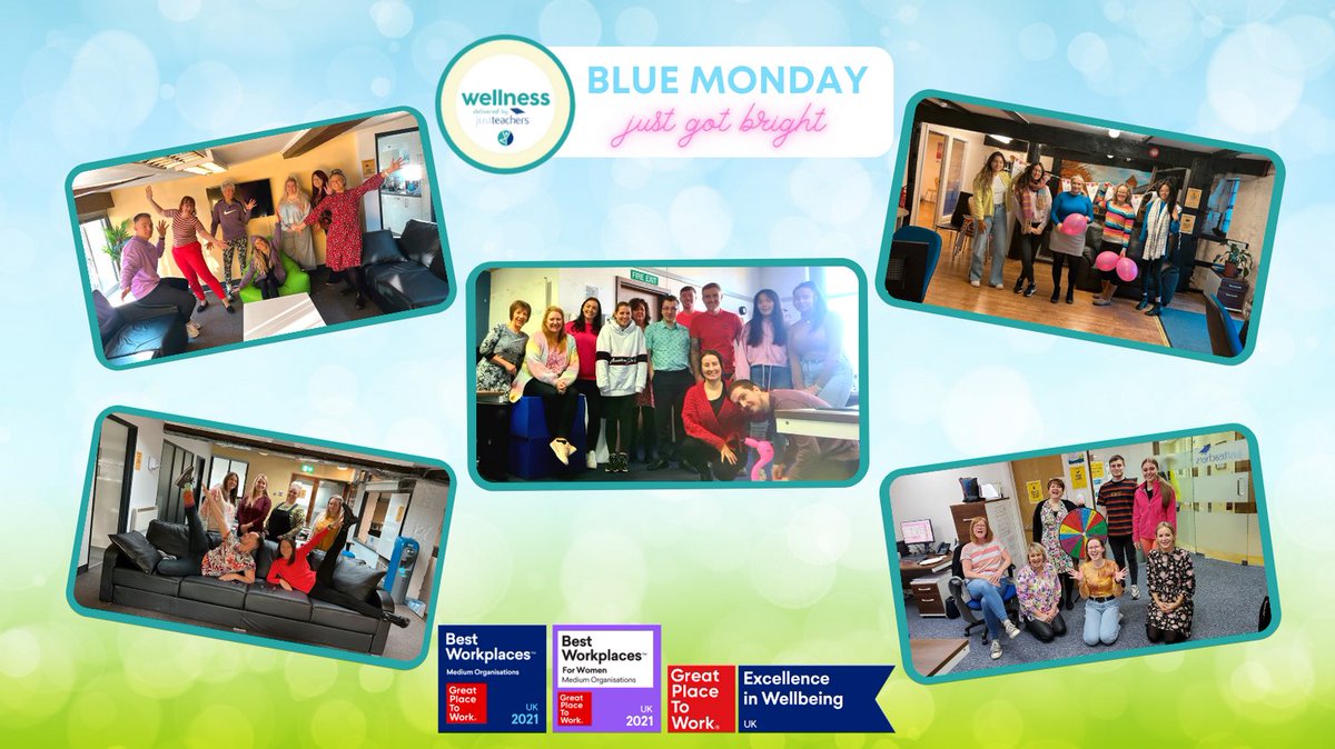 test Twitter Media - Someone said it was Blue Monday? It certainly doesn't feel like it at justteachers!

We’ve changed Blue Monday to Bright Monday and our justteachers family are filling the day with fun and positivity. 

#BlueMonday #Wellbeing #GreatPlaceToWork #GPTW #WorkFamily #WeAreHiring https://t.co/dpBQ9GyLqd