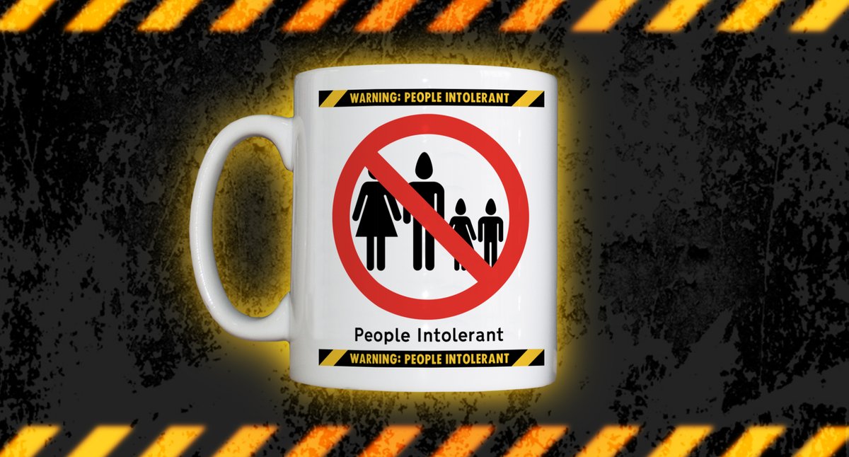 Are you, or is someone you know, #PeopleIntolerant?

Choose to procure one of our personalised drinking vessels:

bullshire.ecwid.com/#!/Personalise…