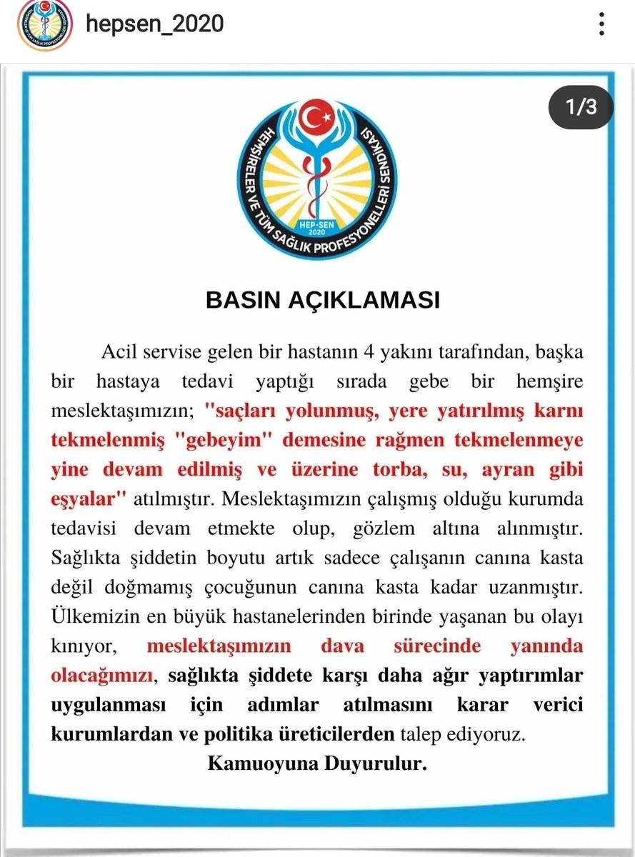 sevimliebe15's tweet photo. Allah'ınızdan bulun! Bu kadar vahşilik bu kadar canilik olmaz.
#sağlıkpersonelinincangüvenligiyok
#sağlıkcıyakalkanellerinizkırılsın https://t.co/9MztRI1qxG