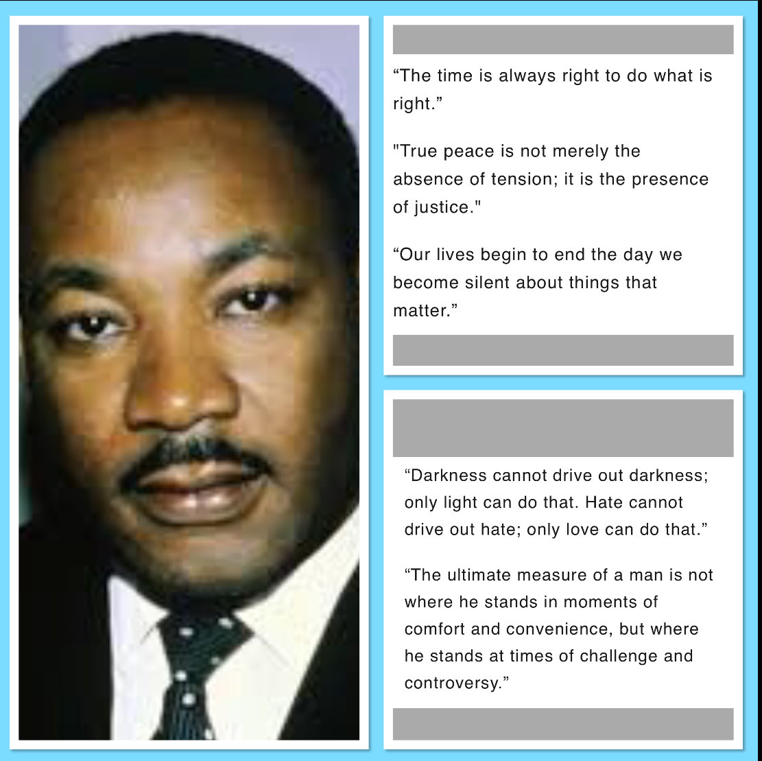 Honouring the legacy of Dr. Martin Luther King Jr. ❤️🙏🏽❤️