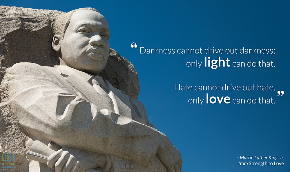 Happy MLK Day from all of us at the Durham County Board of Elections!