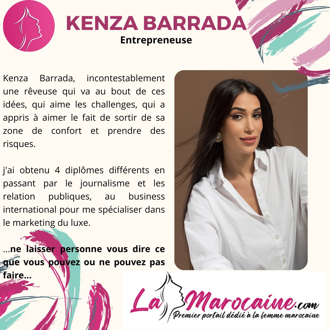 lamarocainecom's tweet photo. Découvrez l'interview complet sur https://t.co/5Y0DiAwGKE
#lamarocaine #marocaine #entrepreneuse https://t.co/IaMQCG0CQH