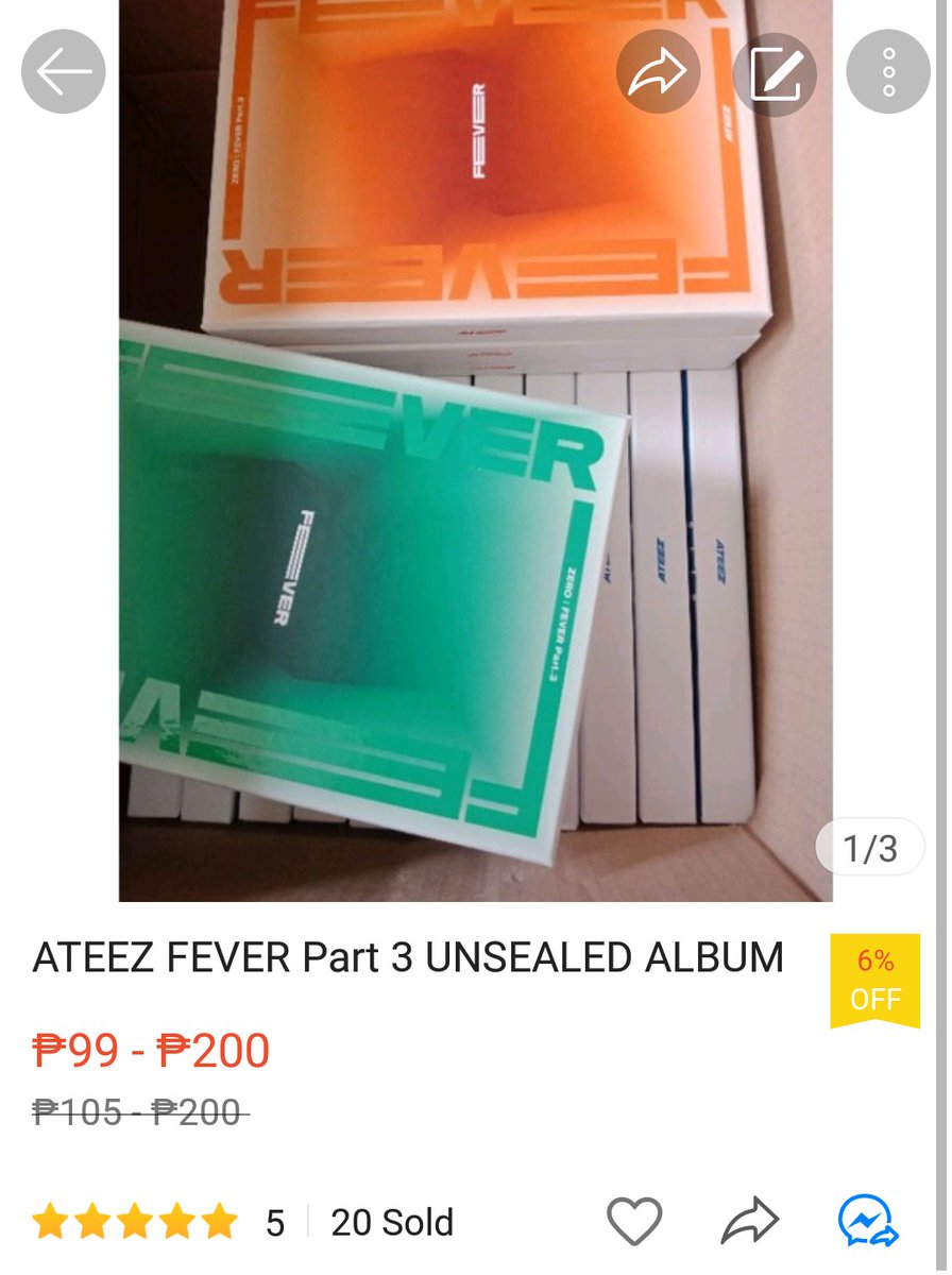 pinktreasureph's tweet photo. #PinkTreasurePHSale 🌸 SURPRISE SALE 💙 Limited 🅾 SOLD AS SET ONLY 🅾 

https://t.co/0kAz1kWaWP

(2) P500 - Sealed Ateez Fever Part 3
(2) P200 - Unsealed ATZ Pt.3
(8) P120 - Unsealed Woodz Set

Until 21 only!
🏷 wts lfb sell shopee cod https://t.co/qoht19gK8U