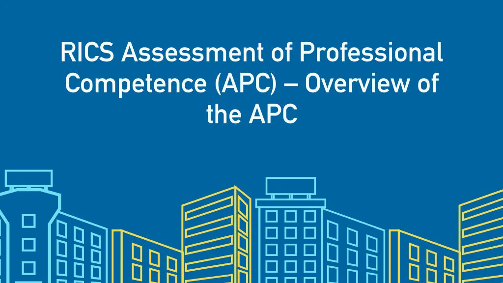 BuiltIntel's tweet photo. Ready to start your RICS APC? Candidate support with our series of webinar training modules - Module 1 An Overview of APC - 29 March 2022
https://t.co/HZsbfrohzl https://t.co/ebzgOorN8F