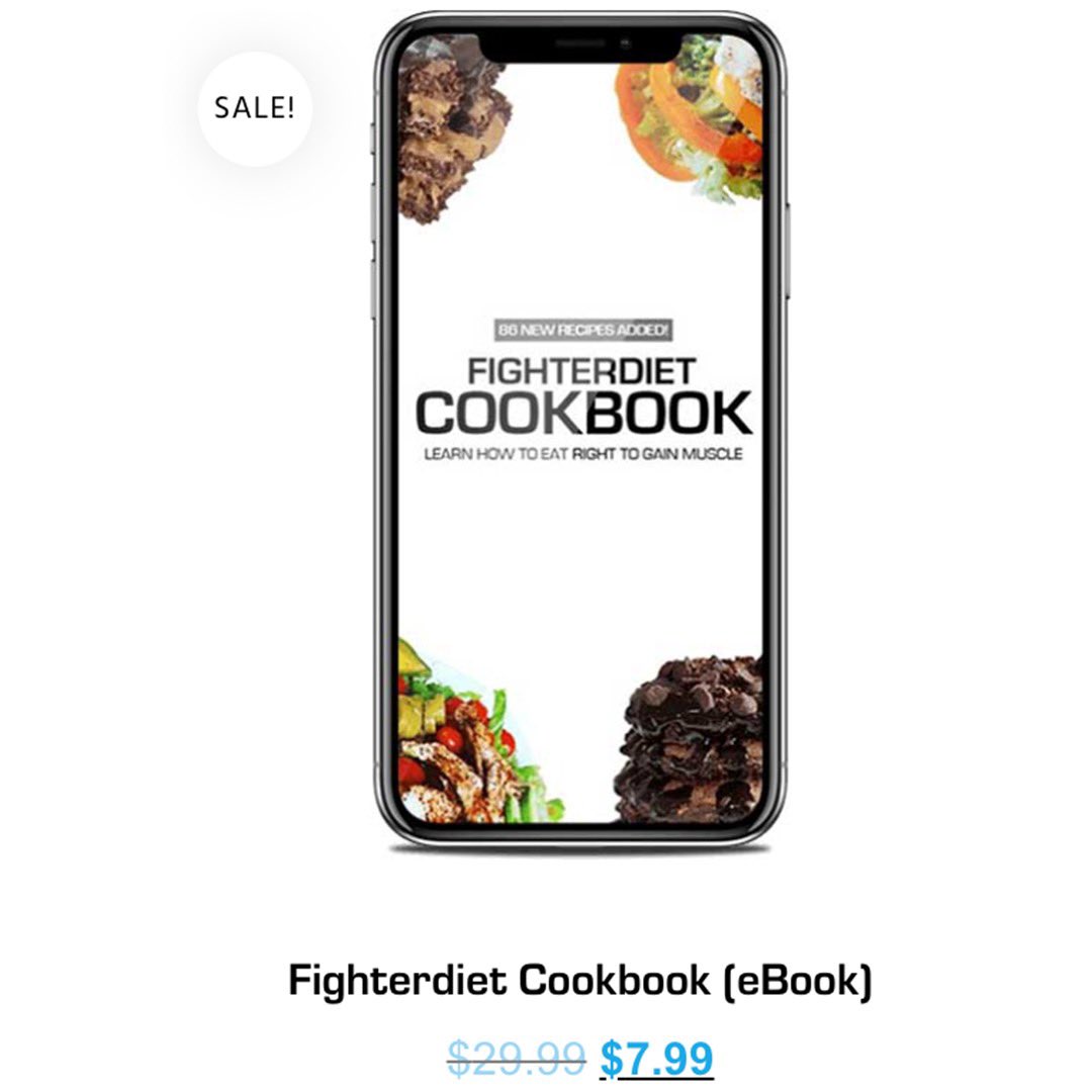 fighterdiet1's tweet photo. Great #Recipe Books going out of stock!  Only $7.99 for hundreds of recipes.

1. #Fighterdiet Cook Book 
2. Fighterdiet #Vegan Cook Book
3. Body by Pauline Cook Book (100 recipes)
YES this is too cheap not to buy! 
https://t.co/ycYO05jleE
#paulinenordin #eatbiggetripped #fitness https://t.co/lqDaZItJnG