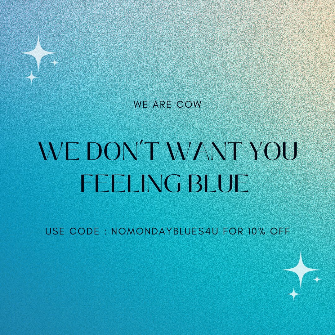 WE’VE GOT U ANGELS 💙 ~ use “nomondayblues4u” for 10% off at checkout 🌍
