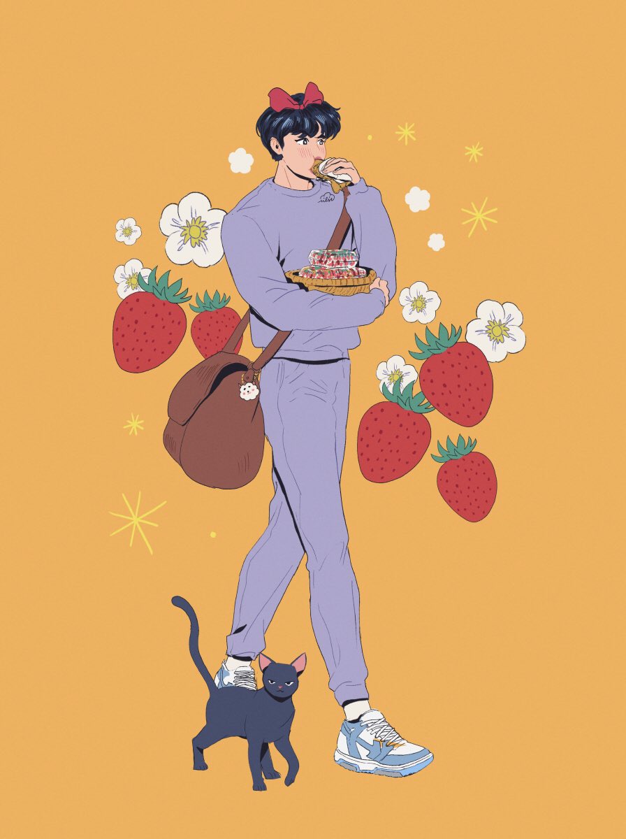 Jinnie’s 🍓 Delivery Service  

#btsfanart #jin