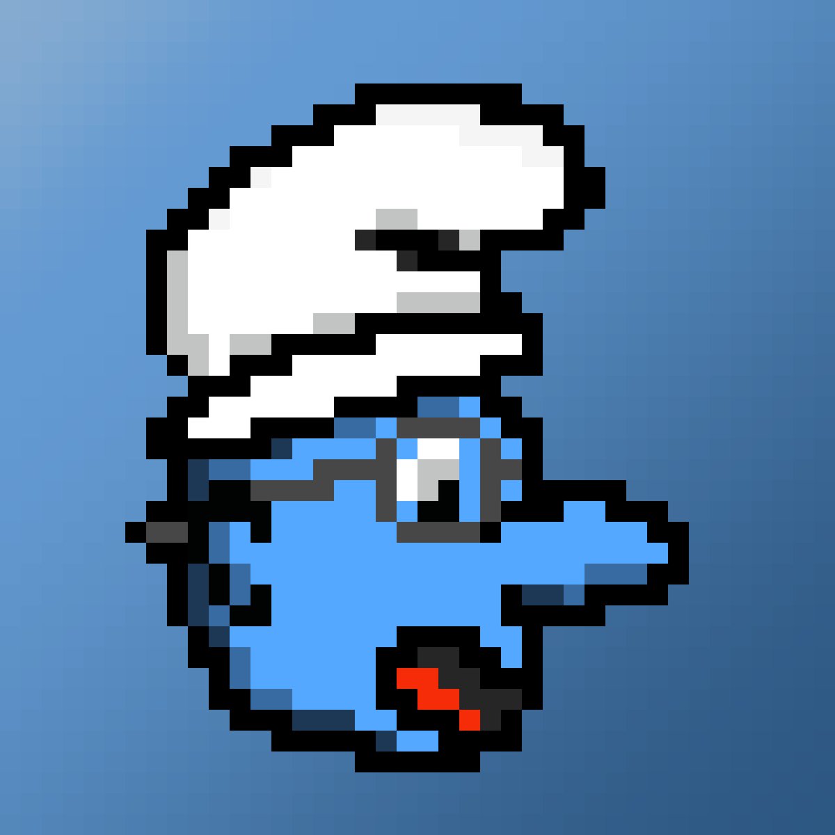 Punk Smurfs NFT tweet media