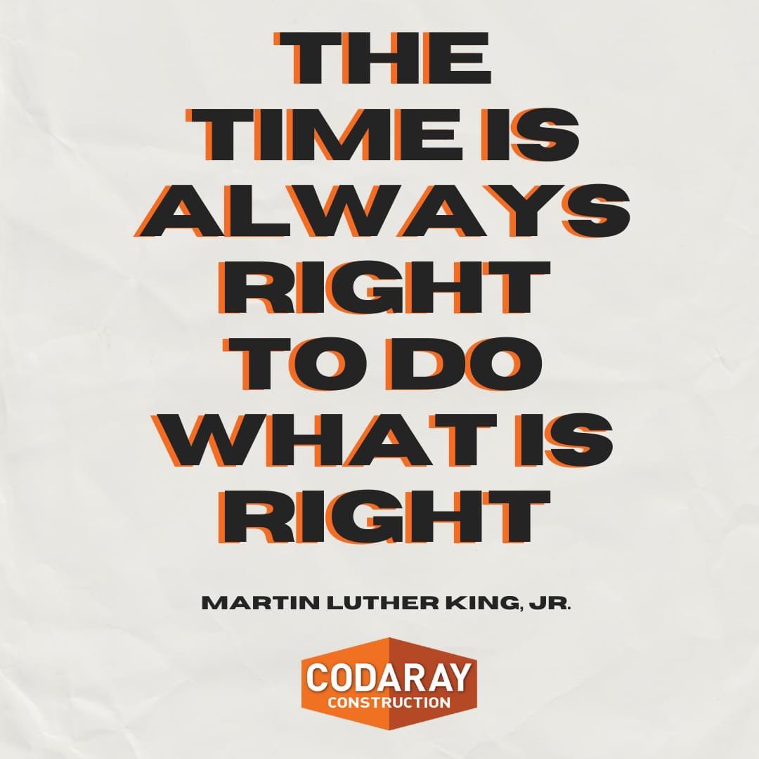 CodarayC's tweet photo. Today, and every day, let's honor Dr. Martin Luther King, Jr., and do what is right.  #kindness #equality  #thegoldenrule https://t.co/heDpT2jn3u