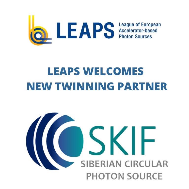 The LEAPS community welcomes a new twinning partner, the Siberian Circular Photon Source (SKIF). 
SKIF is a 4th generation light source currently being built in 🇷🇺 near Novosibirsk. 

#lightsources #collaboration #science #research