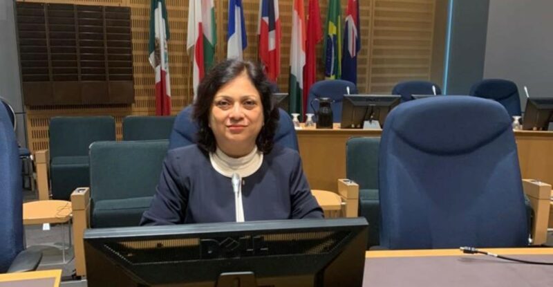 RunwayGirl's tweet photo. Tackling unlawful interference for ICAO, meet Dr. Shefali Juneja https://t.co/6loUjy4eaU #womeninaviation #runwaygirlnetwork https://t.co/i0yfrvAQPE
