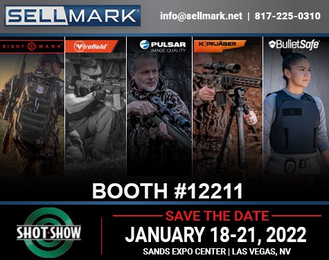 SellmarkCorp's tweet photo. One more day! Who is ready for @SHOT Show 2022? Stop by booth #12211 or our LE booth #20049 to check out our line up for 2022. See you soon! #Sellmark #BrandsThatSell #Sightmark #Pulsar #Kopfjager #BulletSafe #Firefield #SHOTShow #2022SHOTShow https://t.co/mp532KzzGu