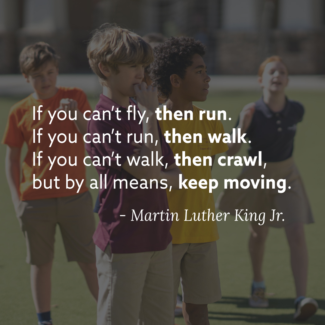 The Schenck School honors Martin Luther King Jr.'s legacy by choosing kindness and compassion, empathy and inclusion, and change over comfort. Little by little, day by day, we get better and better. #TheSchenckSchool