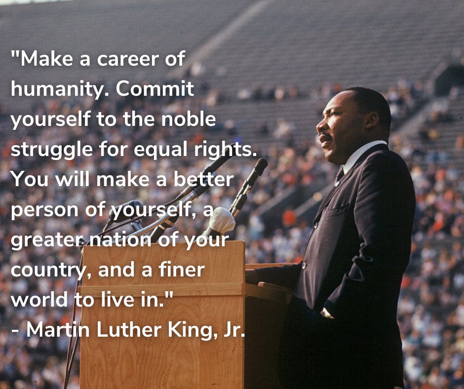 As we honor the work of Martin Luther King Jr., here are some of his words to live by. #MLK #JusticeandEquity