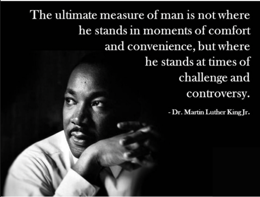 NursesMC's tweet photo. In honor of Dr. Martin Luther King, Jr. Day, we urge everyone to get involved in their communities for a 'day on,' not a 'day off.' Dr. King was a fierce advocate for the betterment of all people, and we at Nurses MC are inspired by his calls for justice, freedom and equality https://t.co/x6Gks7wmJU